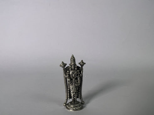 Pure Silver 92.5 Venkateshwar Swamy Antique 12.91g